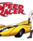speed racer cartoon sticker RACER X YELLOW RACE CAR