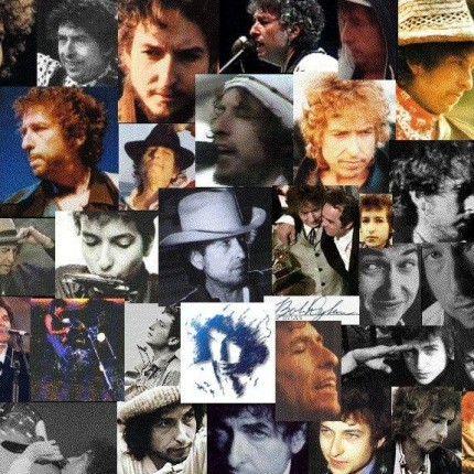 Bob Dylan Color Band Sticker