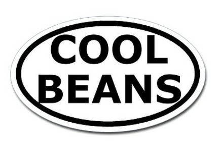 cool_beans_bumper_oval_sticker