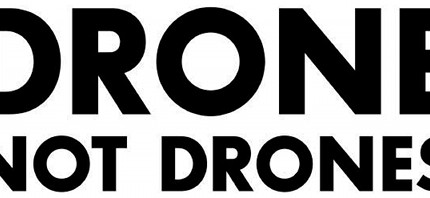 DRONE NOT DRONES DIE CUT DECAL