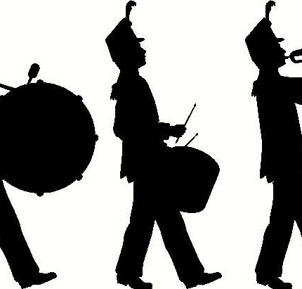 Marching Band Die Cut Decal