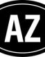 Azerbaijan Oval Decal