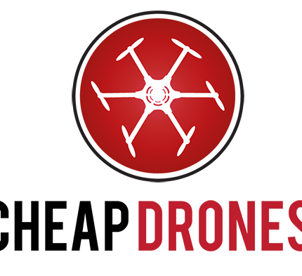 Cheap Drones logo decal