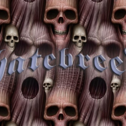 Hatebreed 3 Color Band Sticker