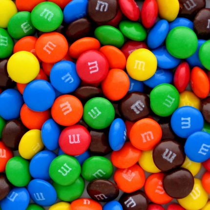 M&Ms plain Pile sticker