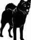 Akite Dog Decal - 15A
