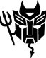 autobot devil transformers decal