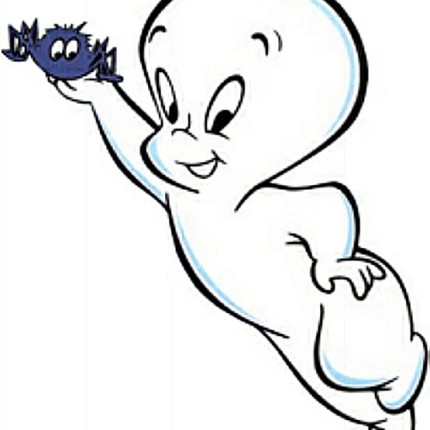 C GHOST Friendly Ghost Color Decal Sticker 2