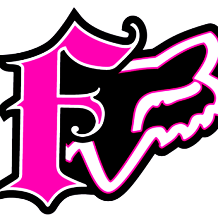 F Logo Color Decal