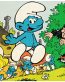 Smurf Wallpaper Sticker 1