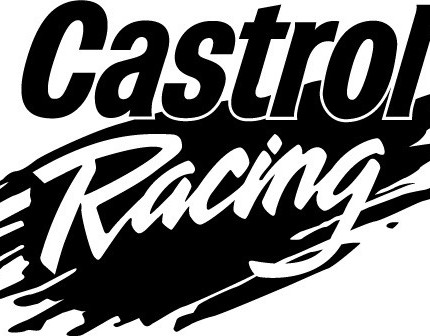 Castrol Racing Diecut Decal