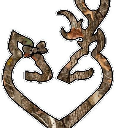 DEER HEART FILLS Nature Camo