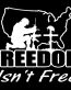 Freedom Isnt Free Diecut Decal