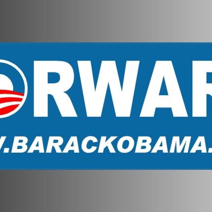 Obama Forward Bumper Sticker 4