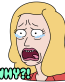 Rick And Morty Beth Sad Why Sticker