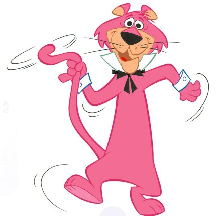 Snagglepuss Color Sticker