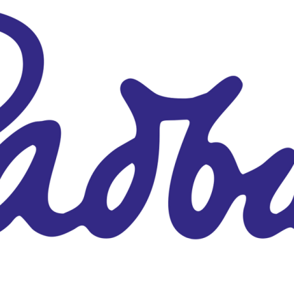 cadbury motorcycle die cut logo decal