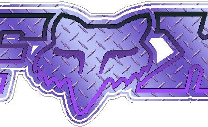 F Racing DIAMOND PLATE Purple