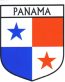 Panama Flag Crest Decal Sticker
