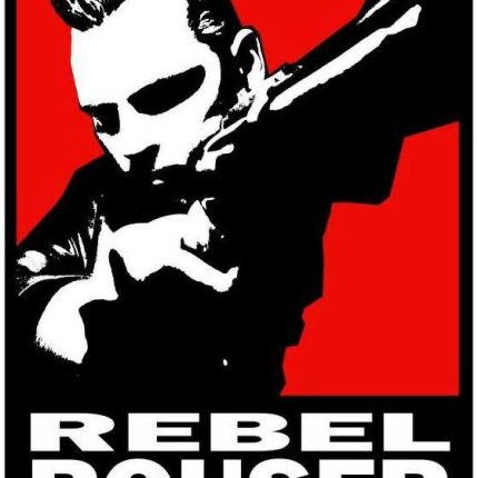 rebel rouser comics sticker