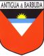 Antigua and Barbuda Flag Crest Decal Sticker