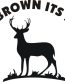 Brown Down Decal 01