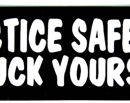 practice safe sex go fuck yourself sticker