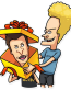 beavis and butthead mtv funny cartoon sticker_22