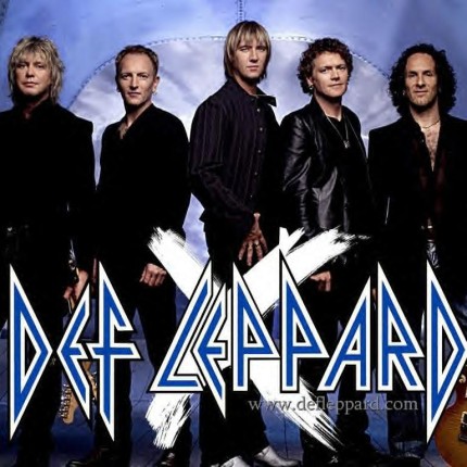 Def Leppard Color Band Sticker