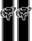 MILITARY USMC with Punisher Skull COMBO KIT 1