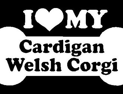 I Love My Cardigan Welsh Corgi