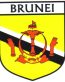 Brunei Flag Crest Decal Sticker