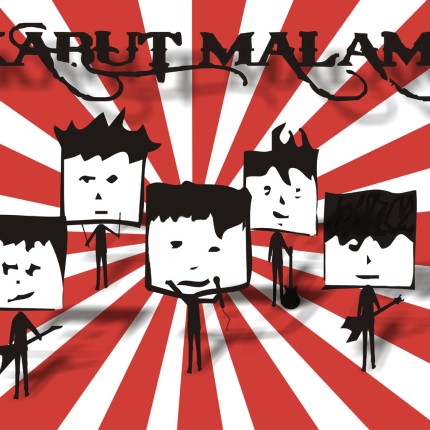 Kabut Malam Color Band Sticker