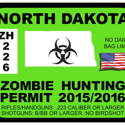 NORTH DAKOTA ZOMBIE