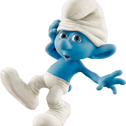 smurf color sticker 101