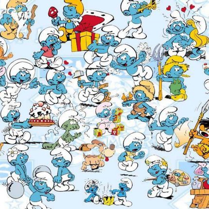 Smurf Wallpaper Sticker 5