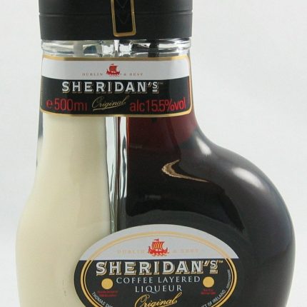 Sheridans Coffee Liqueur Bottle Sticker