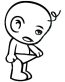 Baby Look Inside Underwear Cartoon Decal