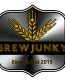 Brew Junky Brewery Logo Sticker