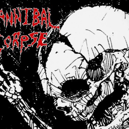 Cannibal Corpse Color Band Sticker