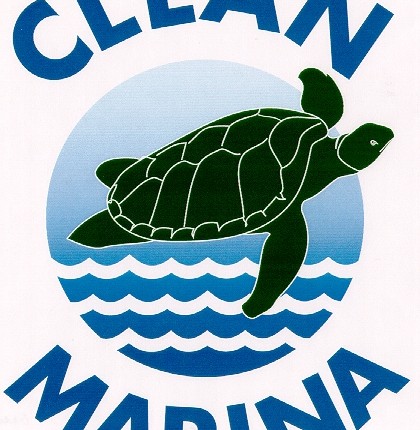 Clean Marina Logo Sticker