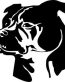 pit bull die cut decal 44