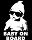 Baby On Board 44 Diecut Decal