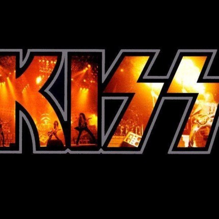 Kiss Logo with Stage Decal