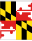 Maryland State Flag Decal
