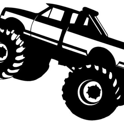 Monster Truck 1 Vinyl Car Decal