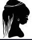 2 African Faces Africa Decal 18