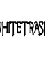 White Trash decal
