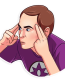 big bang sheldon cooper tv show sticker 7