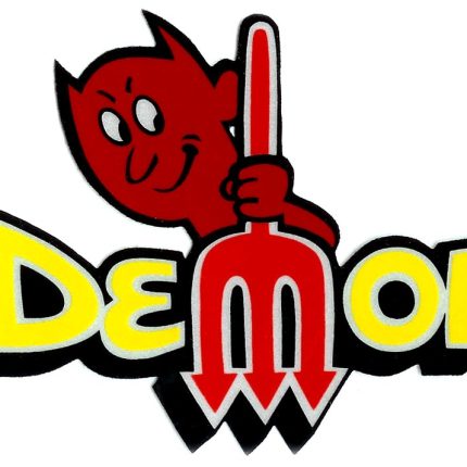 dodge demon sticker